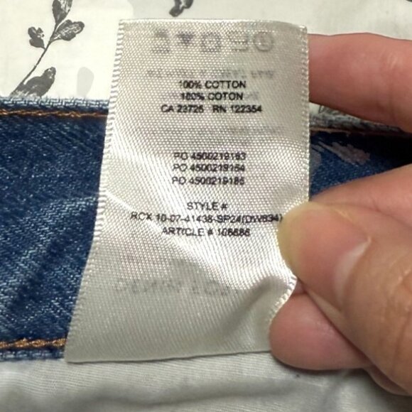 NWT Aritzia Denim Forum The '90s Halle Jean Skirt - Picture 12 of 13